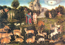Paradise by Lucas Cranach the Elder — religion oil painting wall art, Northern Renaissance