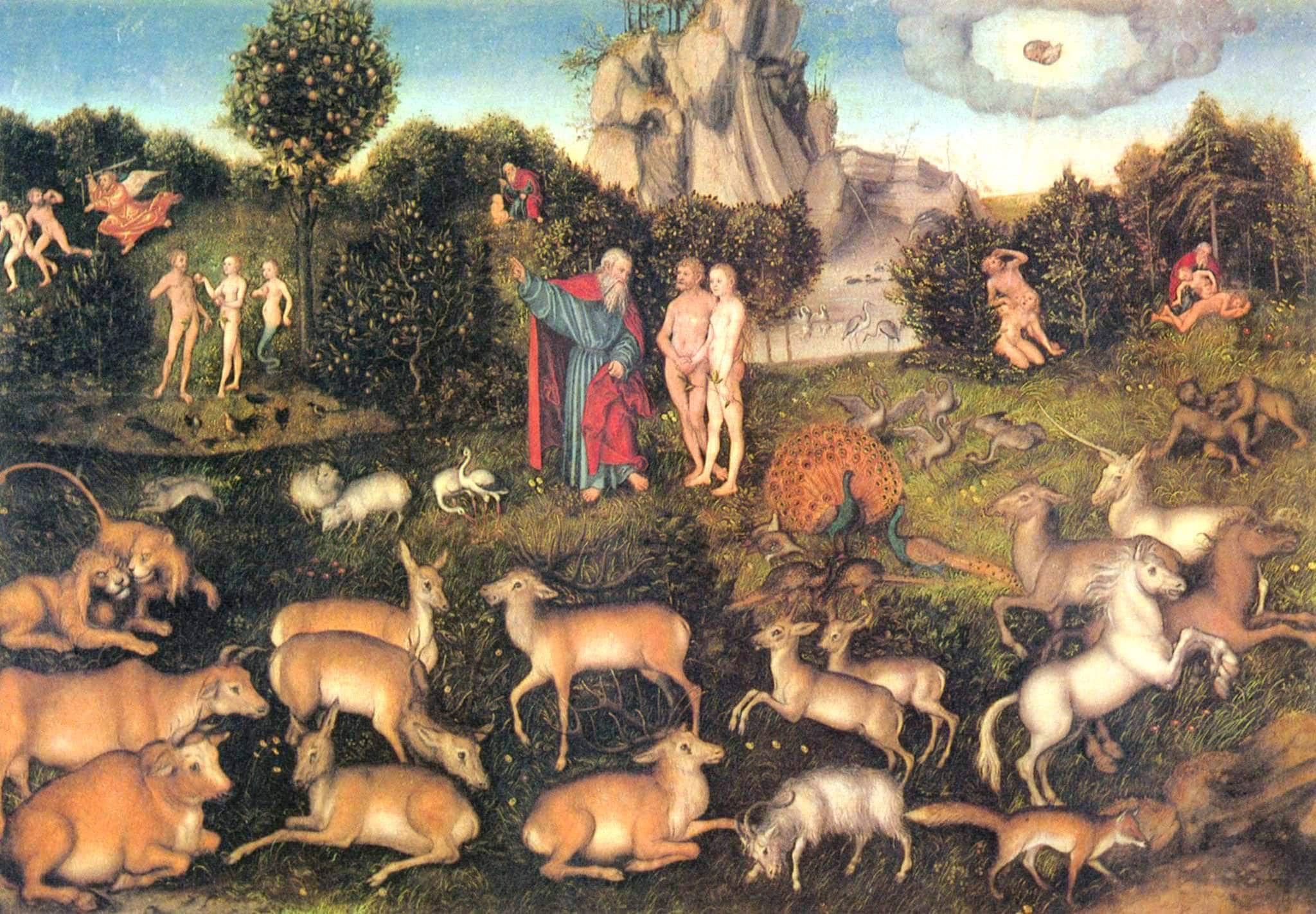 Paradise - Lucas Cranach the Elder