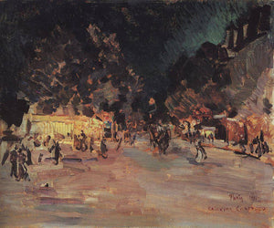 Paris at Night - Konstantin Korovin