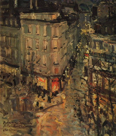 Paris. Boulevard des Capucines in dining room