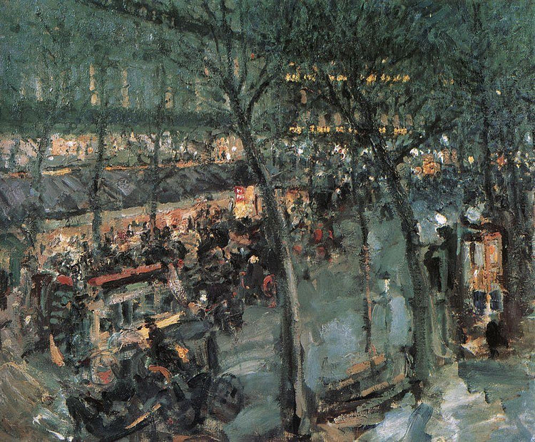 Paris.Cafe de la Paix - Konstantin Korovin