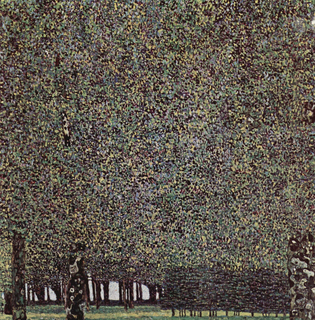 Park by Gustav Klimt — hand-painted abstract oil painting reproduction on canvas