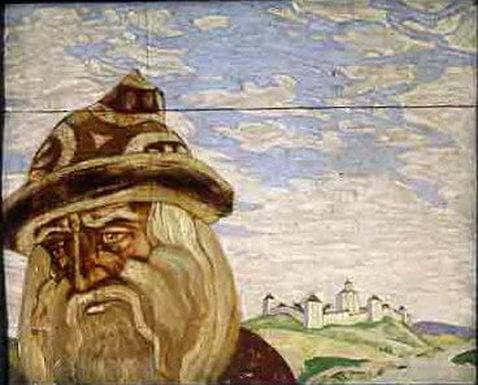 Parting century by Nicholas Roerich — hand-painted cultural oil painting reproduction on canvas