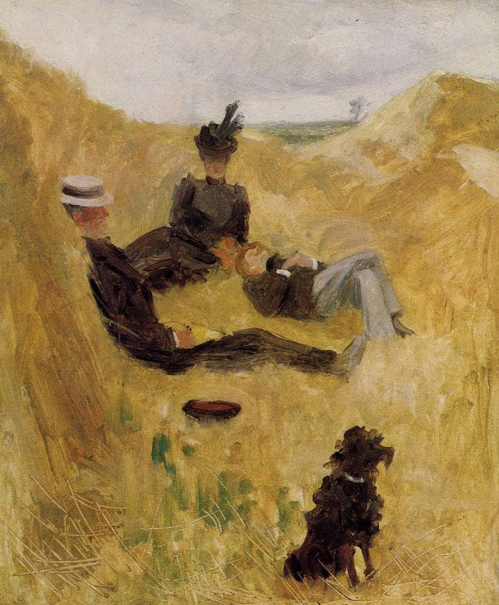 Party in the Country by Henri de Toulouse-Lautrec — hand-painted landscape oil painting reproduction on canvas
