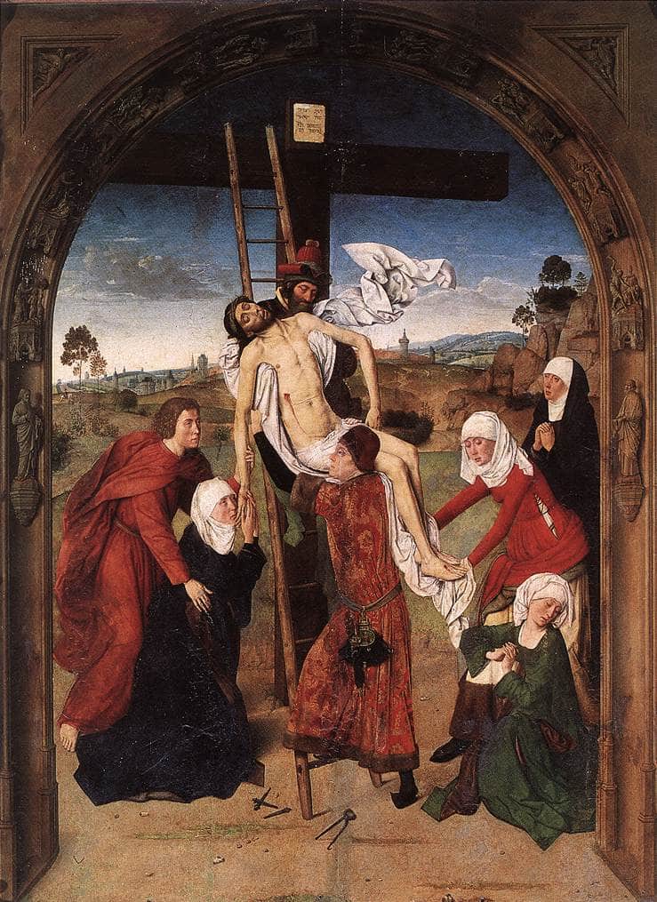 Passion Altarpiece (central panel) by Dirk Bouts — hand-painted cultural oil painting reproduction on canvas