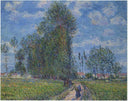 Path near Saint Cyr Vaudreuil by Gustave Loiseau — forest oil painting wall art, Post Impressionism