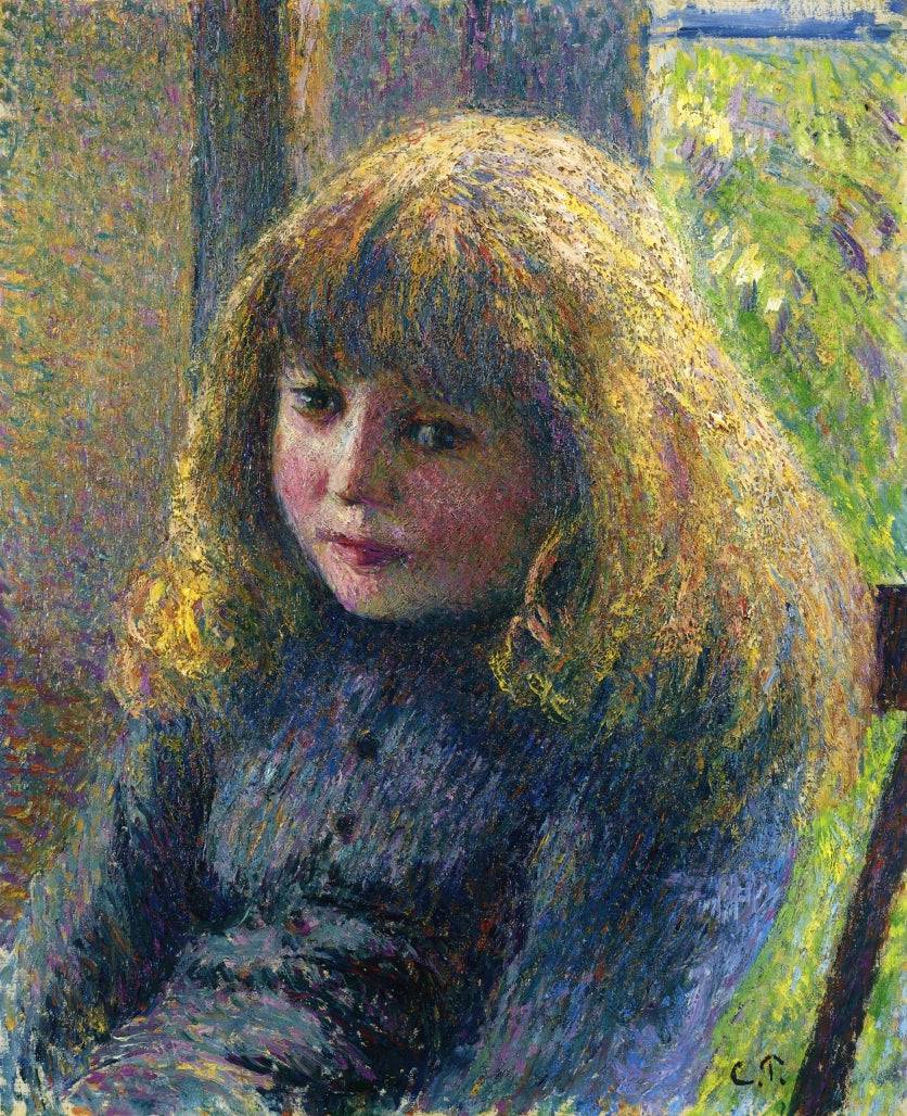 Paul Emile Pissarro by Camille Pissarro — hand-painted portrait oil painting reproduction on canvas
