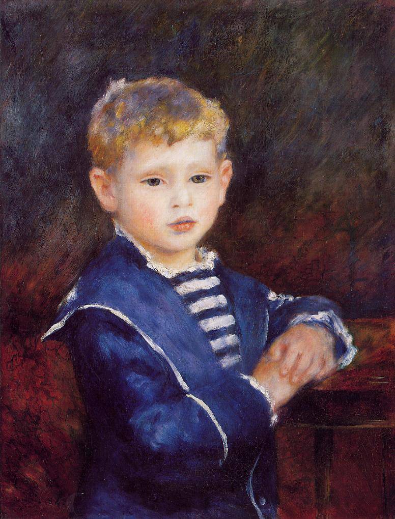 Paul Haviland by Pierre-Auguste Renoir — hand-painted portrait oil painting reproduction on canvas