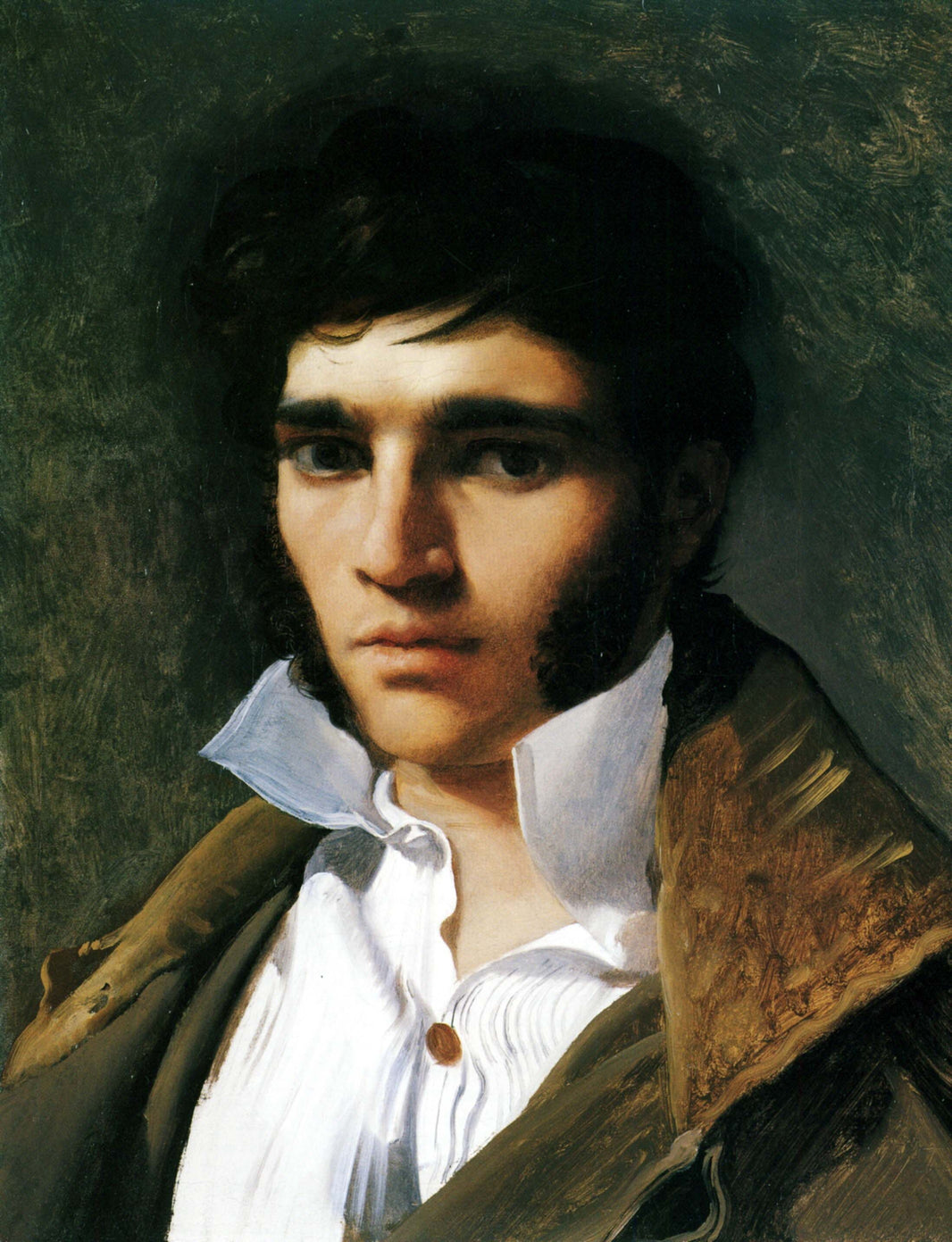 Paul Lemoyne by Jean Auguste Dominique Ingres — hand-painted portrait oil painting reproduction on canvas