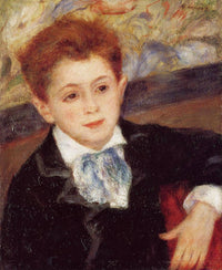 Paul Meunier by Pierre-Auguste Renoir — hand-painted portrait oil painting reproduction on canvas