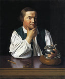 Paul Revere by John Singleton Copley — male oil painting wall art, Neoclassicism