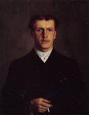 Paul Vallotton, the Artist`s Brother by Felix Vallotton — male oil painting wall art, Realism