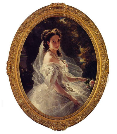 Pauline Sandor, Princess Metternich in bedroom