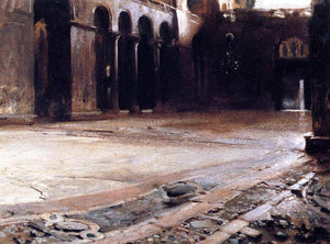 Pavement of St. Mark's - John Singer Sargent