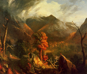 Peace at Sunset (Evening in the White Mountains) - Thomas Cole