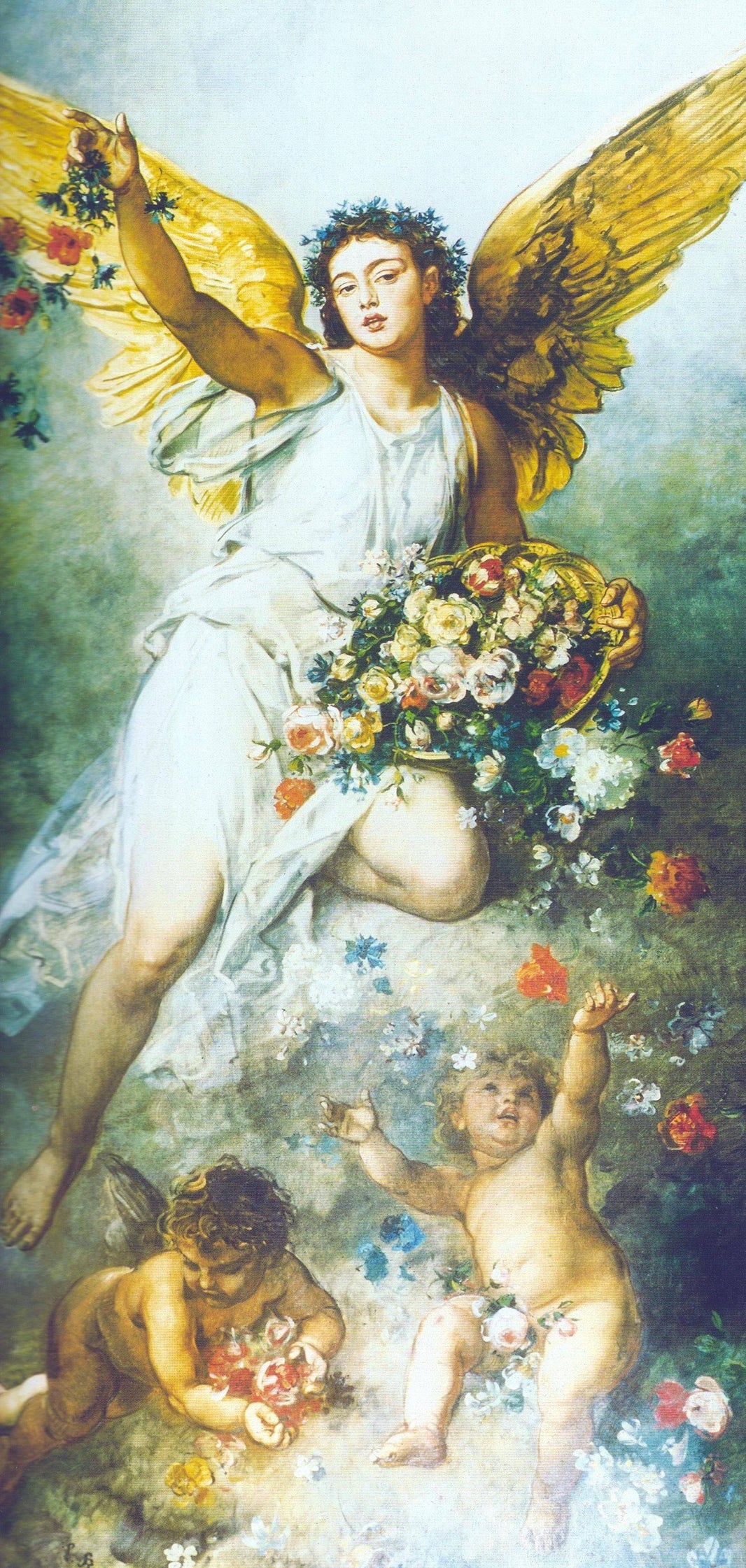 Peace (Eirene) by Ludwig Knaus, hand-painted cultural oil painting reproduction on canvas