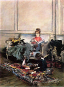 Peaceful Days by Giovanni Boldini — male oil painting wall art, Realism