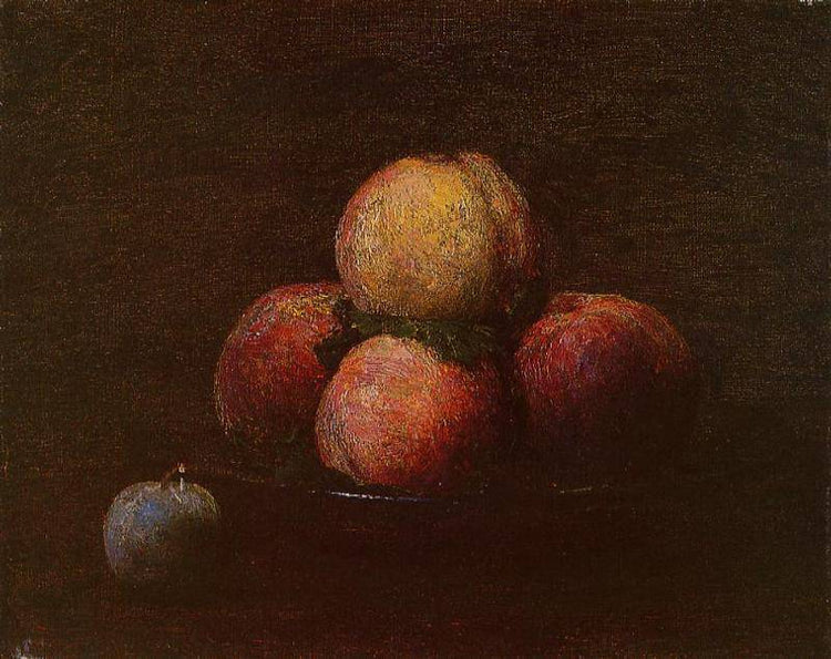 Peaches and a Plum - Henri Fantin-Latour