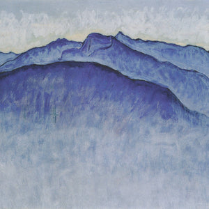 Peaks in the morning by Ferdinand Hodler — Oil Painting Reproduction