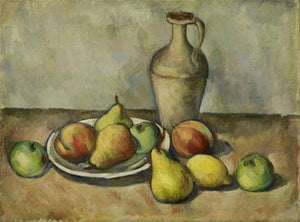 Pears, Peaches, and Pitcher - Arshile Gorky