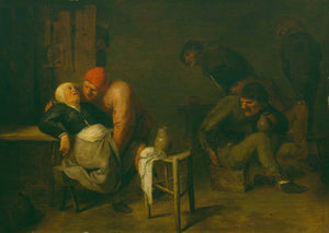 Peasant Inn - Adriaen Brouwer