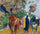 Peasant Woman and Cows in a Landscape in apartment