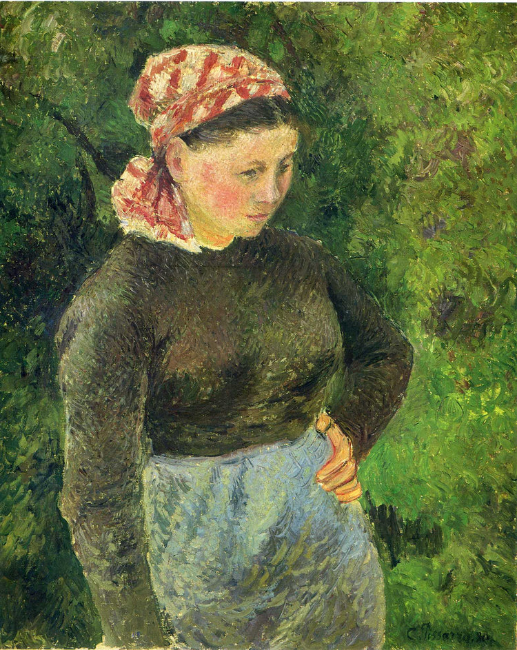 Peasant Woman - Camille Pissarro