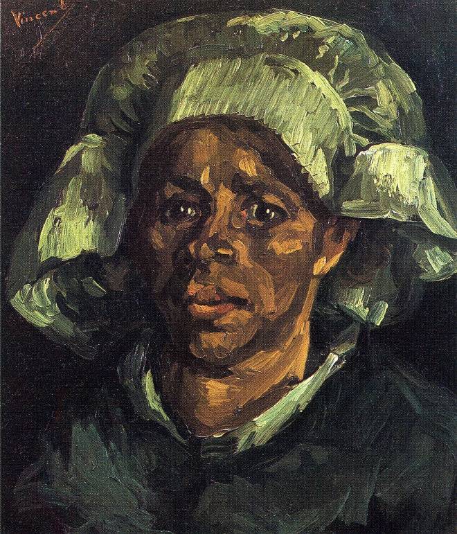 Peasant Woman, Portrait of Gordina de Groot - Vincent van Gogh