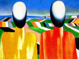 Peasants - Kazimir Malevich