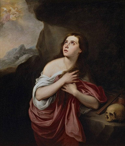 Penitent Magdalene in bedroom