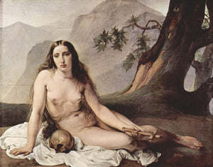 Penitent Mary Magdalene - Francesco Hayez