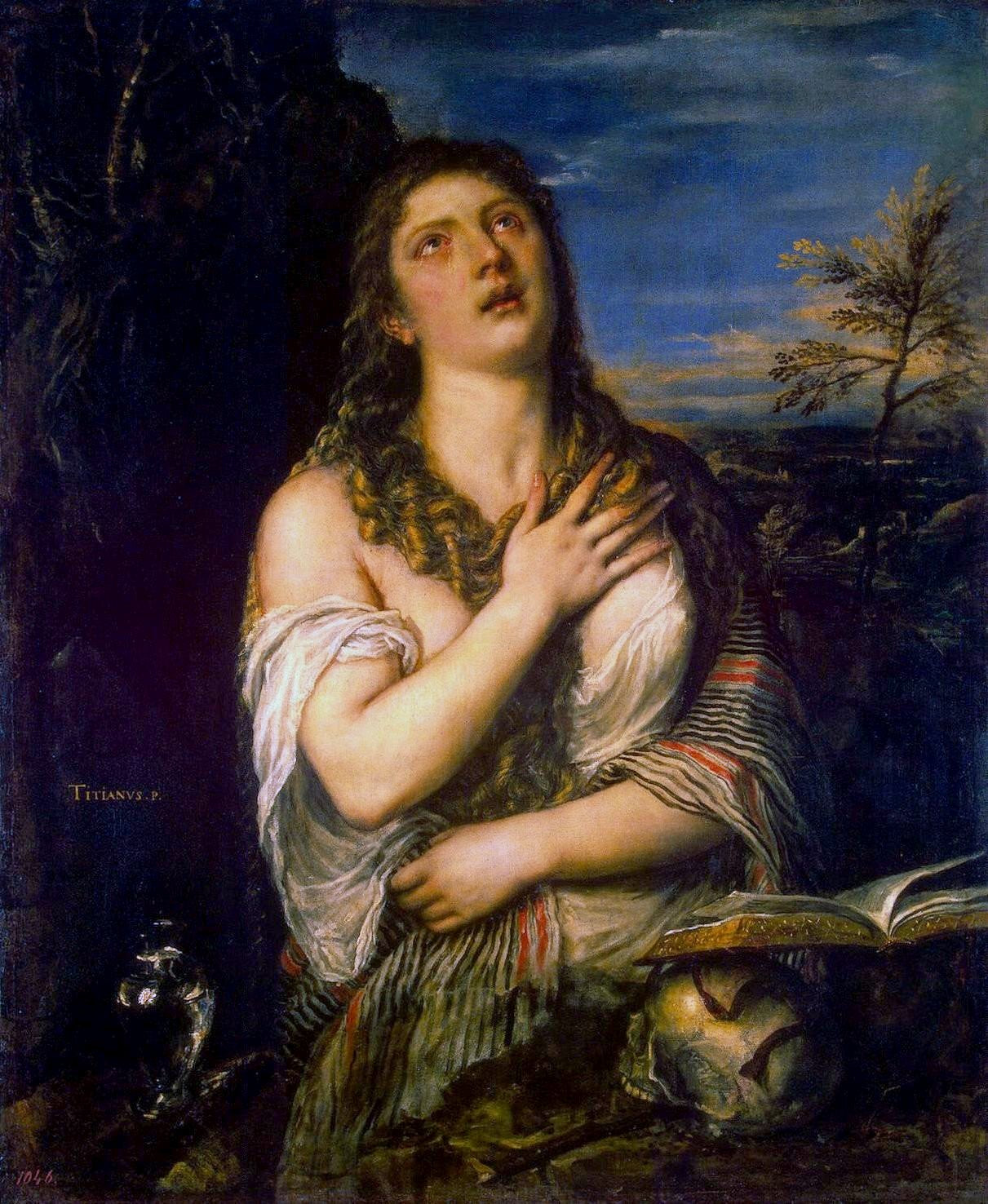 Penitent St. Mary Magdalene - Titian