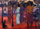 Perfect days by Paul Gauguin — hand-painted portrait oil painting reproduction on canvas