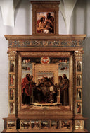 Pesaro Altarpiece by Giovanni Bellini — hand-painted cultural oil painting reproduction on canvas