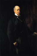 Peter A. B. Widener by John Singer Sargent — hand-painted portrait oil painting reproduction on canvas