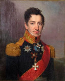 Peter A Kikin by Vladimir Borovikovsky — hand-painted portrait oil painting reproduction on canvas