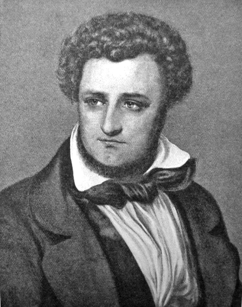 Peter Martin Orla Lehmann (1810-1870) on gallery wrap