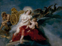 The Origin of the Milky Way by Peter Paul Rubens — female oil painting wall art, Baroque