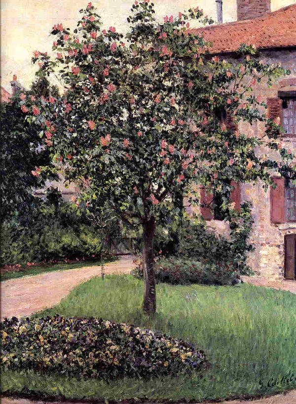 Petit Gennevilliers, Facade, Southeast of the Artist's Studio, Overlooking the Garden, Spring