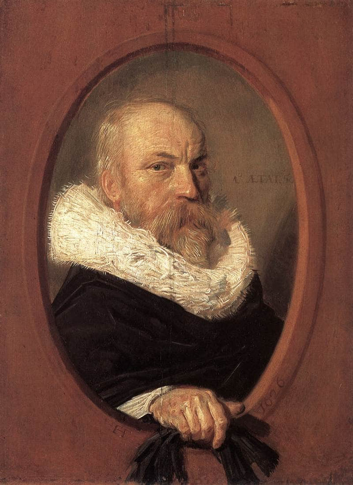 Petrus Scriverius by Frans Hals — hand-painted portrait oil painting reproduction on canvas