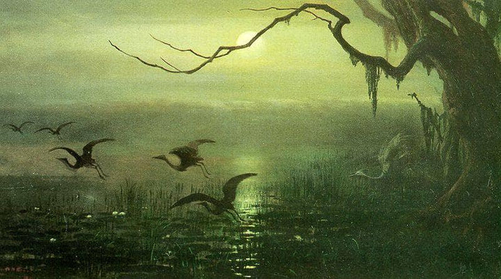 Phantom Crane by William Holbrook Beard — hand-painted eco oil painting reproduction on canvas