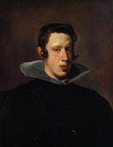 Philip IV by Diego Velazquez — male oil painting wall art, Baroque