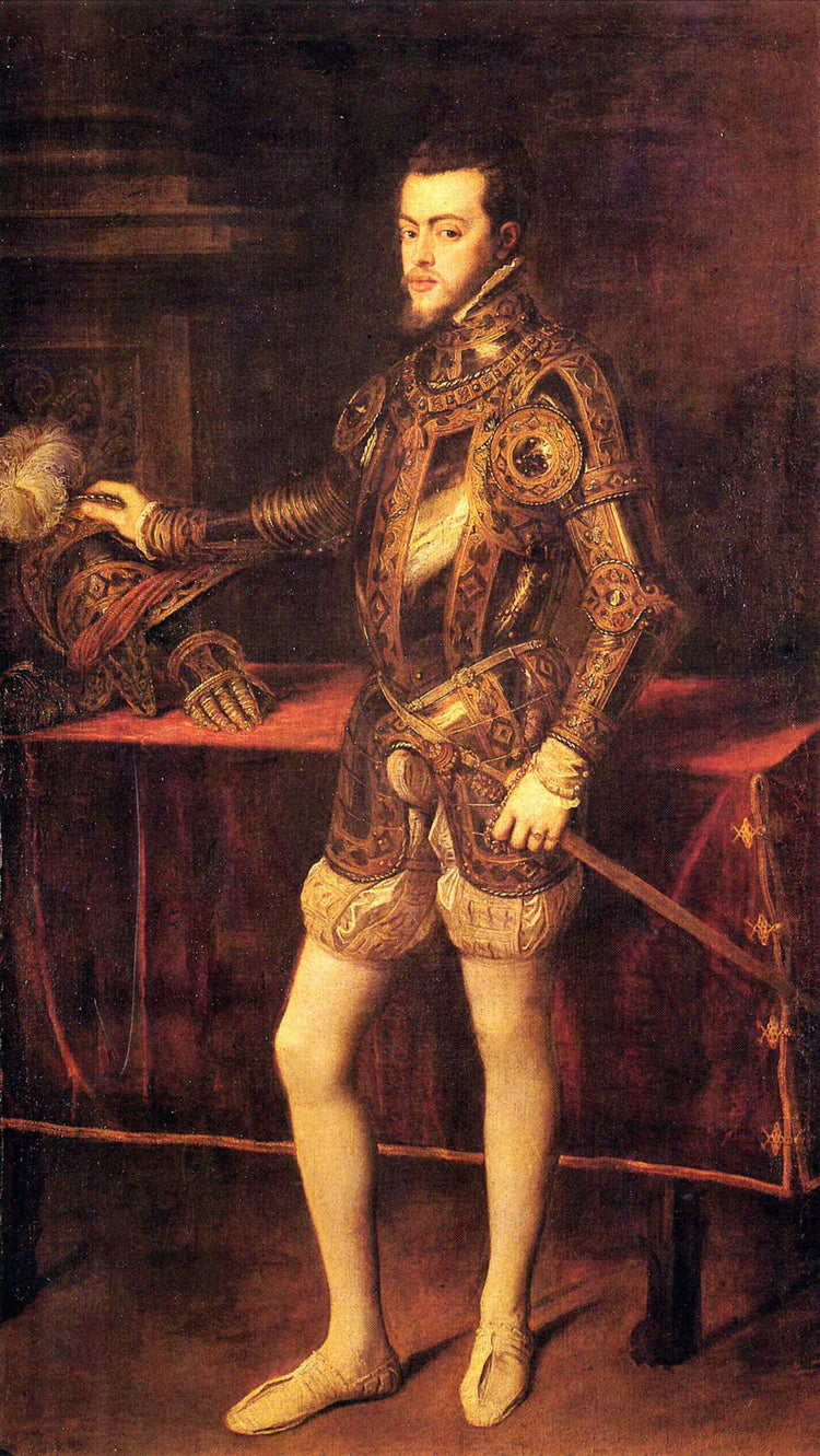 Philipp II, as Prince - Titian