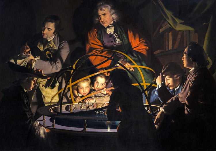 Philosopher Lecturing on the Orrery - Joseph Wright