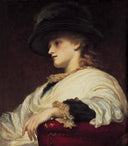 Phoebe by Frederic Leighton — hand-painted portrait oil painting reproduction on canvas