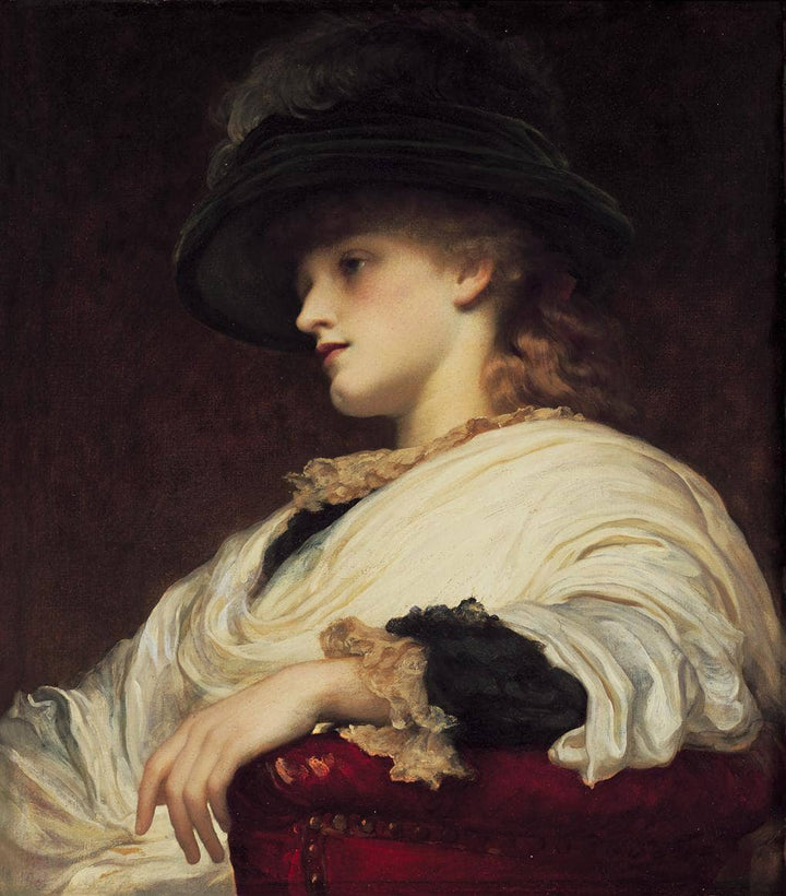 Phoebe by Frederic Leighton — hand-painted portrait oil painting reproduction on canvas