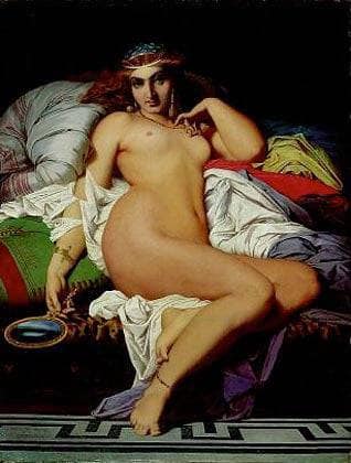 Phryne by Gustave Boulanger — hand-painted portrait oil painting reproduction on canvas