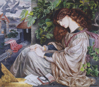 Pia de' Tolomei by Dante Gabriel Rossetti — hand-painted portrait oil painting reproduction on canvas
