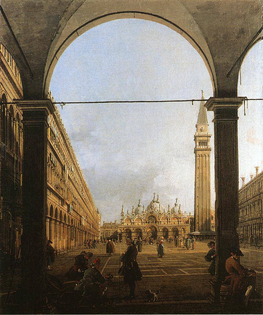 Piazza San Marco, Looking East - Canaletto