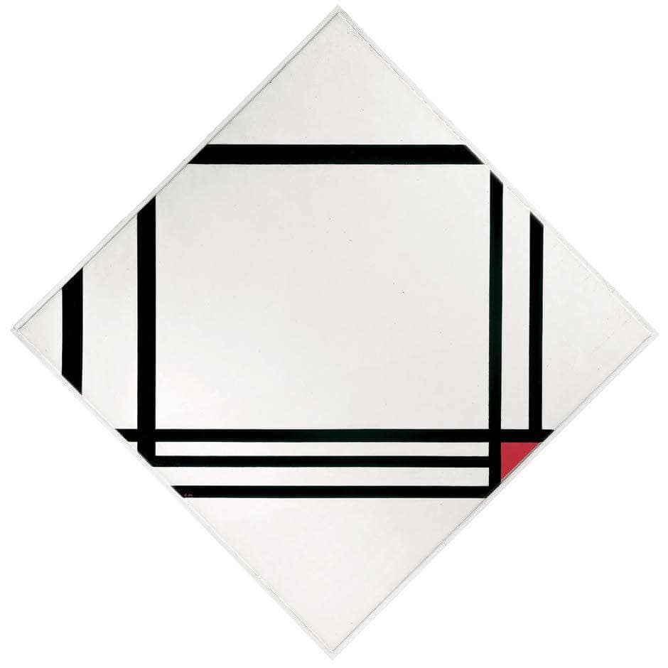 PICTURE NO. III by Piet Mondrian — hand-painted abstract oil painting reproduction on canvas